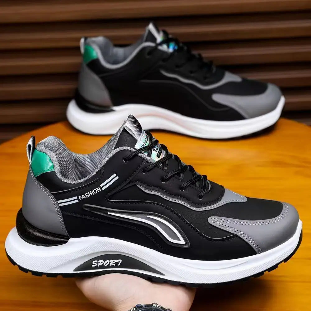 Men's Sports Shoes Casual Shoes Summer New Flying Woven Korean Style Trendy Shoes Manufacturers Men' Sneaker