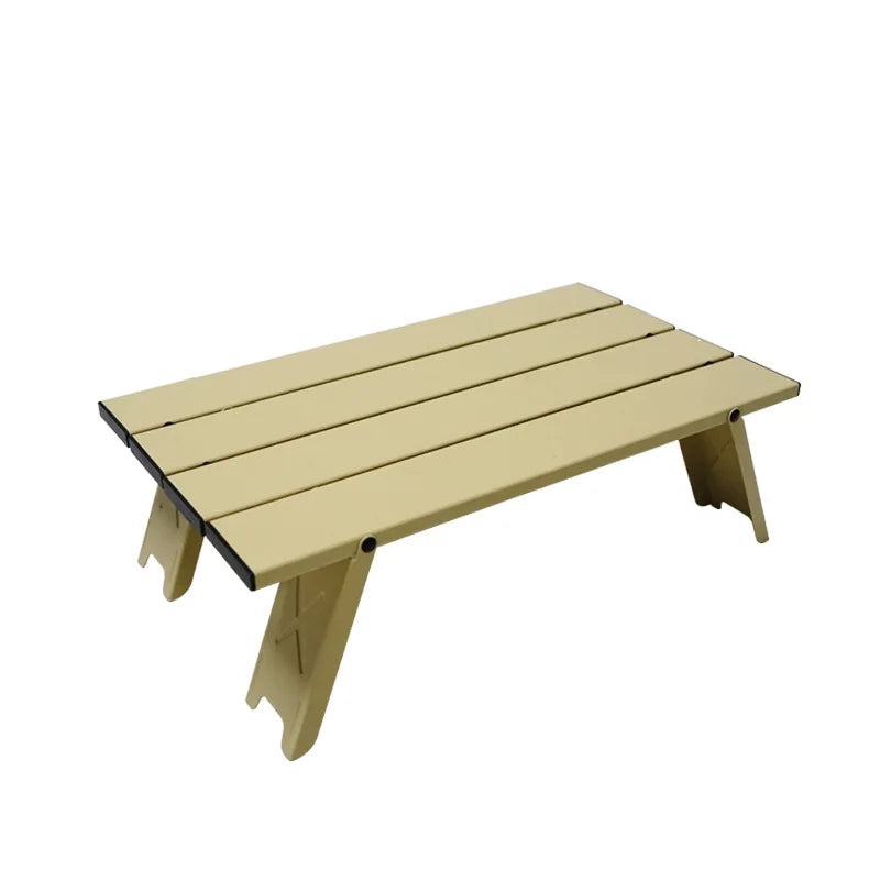 CHANODUG Lightweight Hiking Barbecue Portable Folding Table Adjustable Picnic Table Outdoor Camping Table