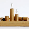 Eco-Friendly Cosmetics Packaging square Thick Roller on Deodorant Bottles Metal Glass Ball 5ml 10ml Essential Oil Bottle