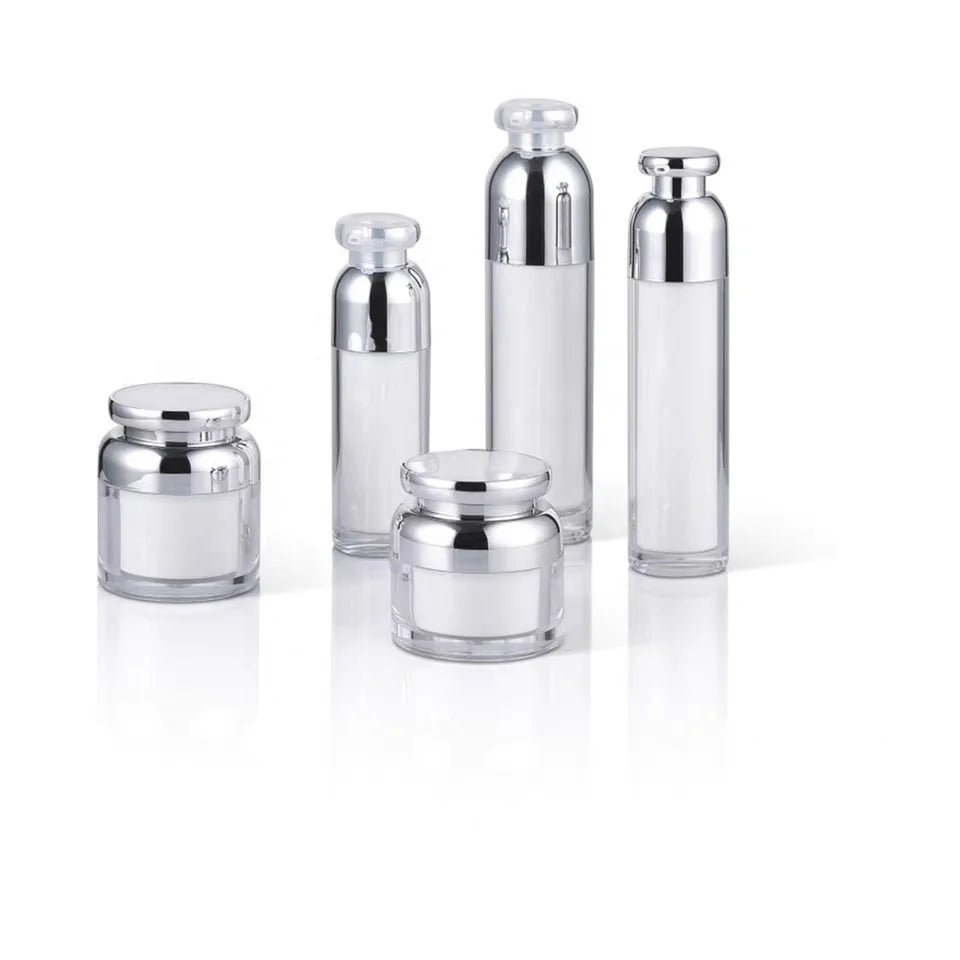 Luxury Skincare Acrylic Airless Pump Spray Bottle 50ml 100ml 100pcs Box