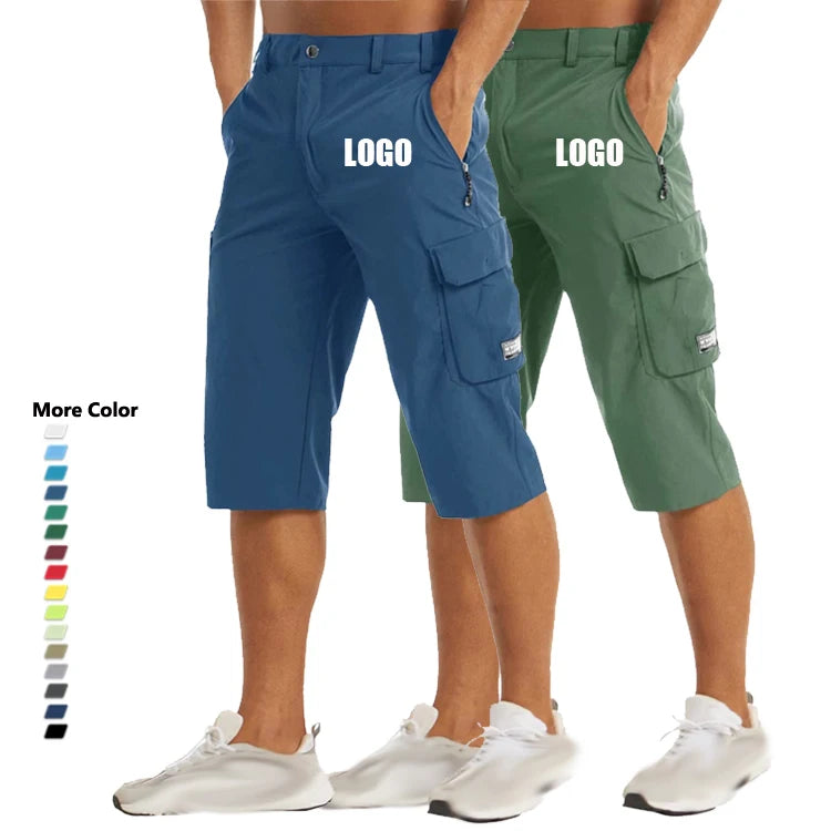 Clothing Manufacturers Custom Men's Summer Workwear Trousers Cargo PantsHiking Fishing Shorts MaleOutdoor Tac Tical Shorts OEM