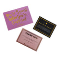 Thank You Cards with Envelopes Small Business Custom for Shopping