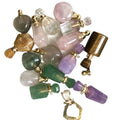 Wholesale Natural Crystal Perfume Bottle Clear/Rose /Amethyst  Quartz Perfume Crystal Bottle for Sale