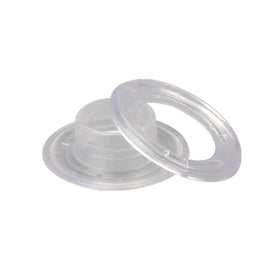 Plastic Round Curtain Eyelet Ring Clear Transparent ID 8-38mm OD 16-60mm CLASS 4