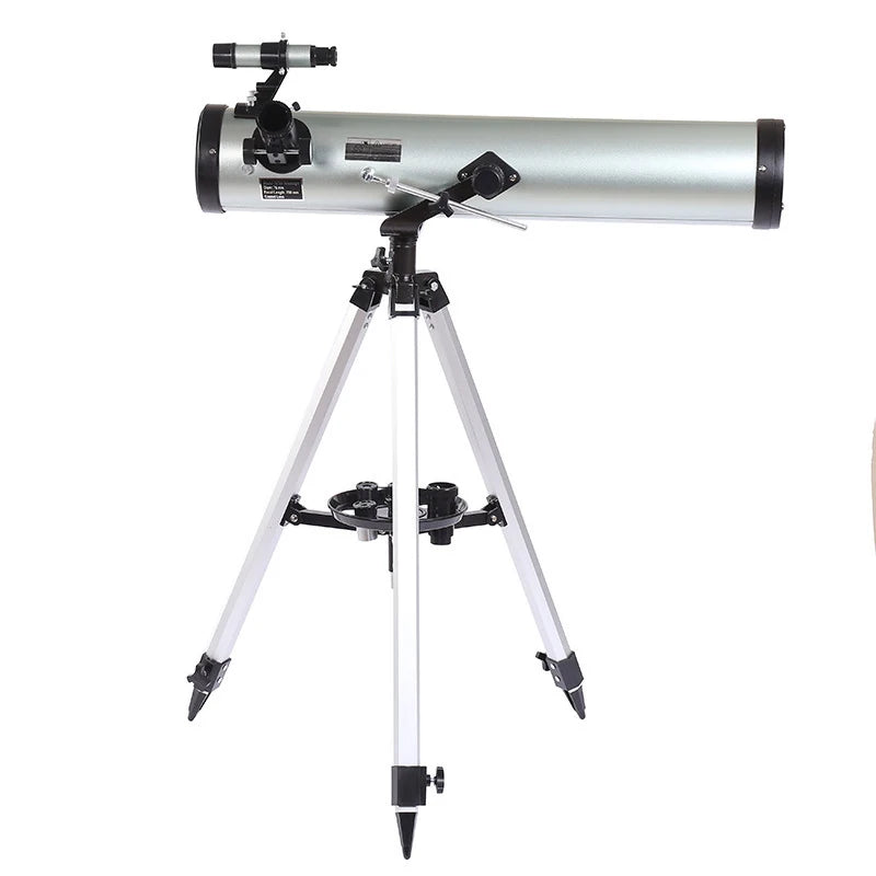 Reflector Telescope76mm Aperture 700mm Focal Length 35X-875X Astronomy Reflector Telescopes for Adults and Kids