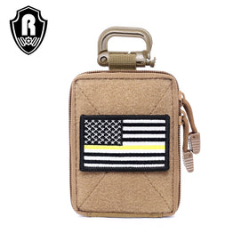 Wholesale Custom Multifunction Outdoor Waterproof Tactical Waist Gun Storage Bag Black Tactical Waist Bag Small