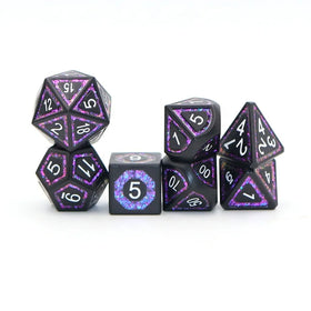 16mm Custom Dice Set Whole Sale Metal Polyhedral Bulk Dice