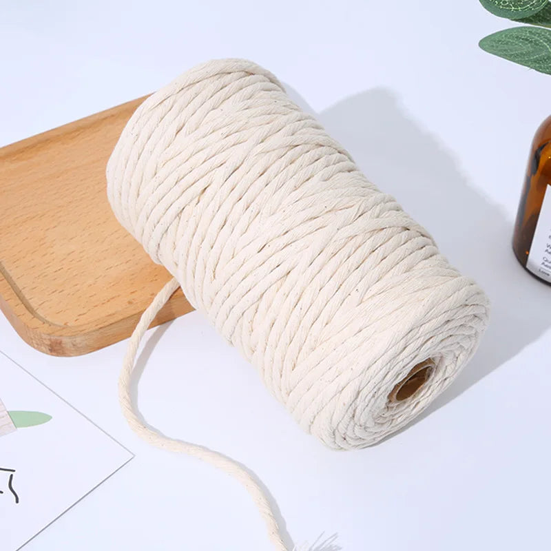 Wholesale 2mm 3mm 4mm Macrame Cotton Cord Macrame Wall Hanging