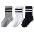 Custom logo Solid Colors Children's Sport Socks Thick Non-slip Breathable Thick Solid Socks