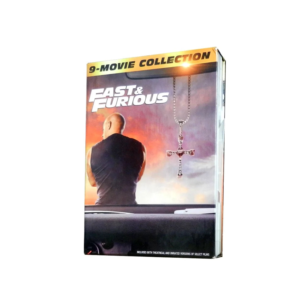 Complete Series DVD BOXED SETS MOVIES TV Show Films Manufacturer Factory Supply FAST & FURIOUS 9-MOVIE COLLECTION 10 Disc