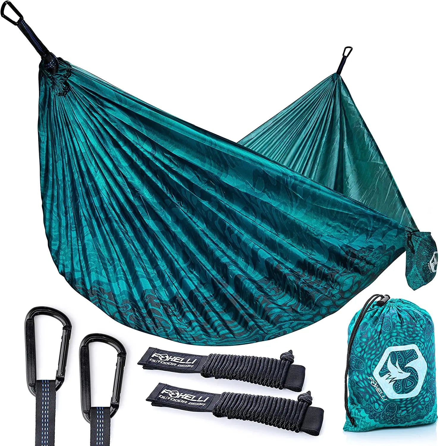 Mingchan Moq 100untis  Custom Full Printed logo Portable Customized Camping Hammock