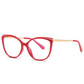 MS 2052 Fashionable Cat Eye Glasses for Delicate Young Ladies Female Elegant Full Frame Spectacles Casual Eyewear Accessories MegaBDM