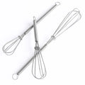 Stainless Steel Handheld Mini Egg Whisk Multifunctional Kitchen Tool Egg Beaters Spring Small Handle Whisk