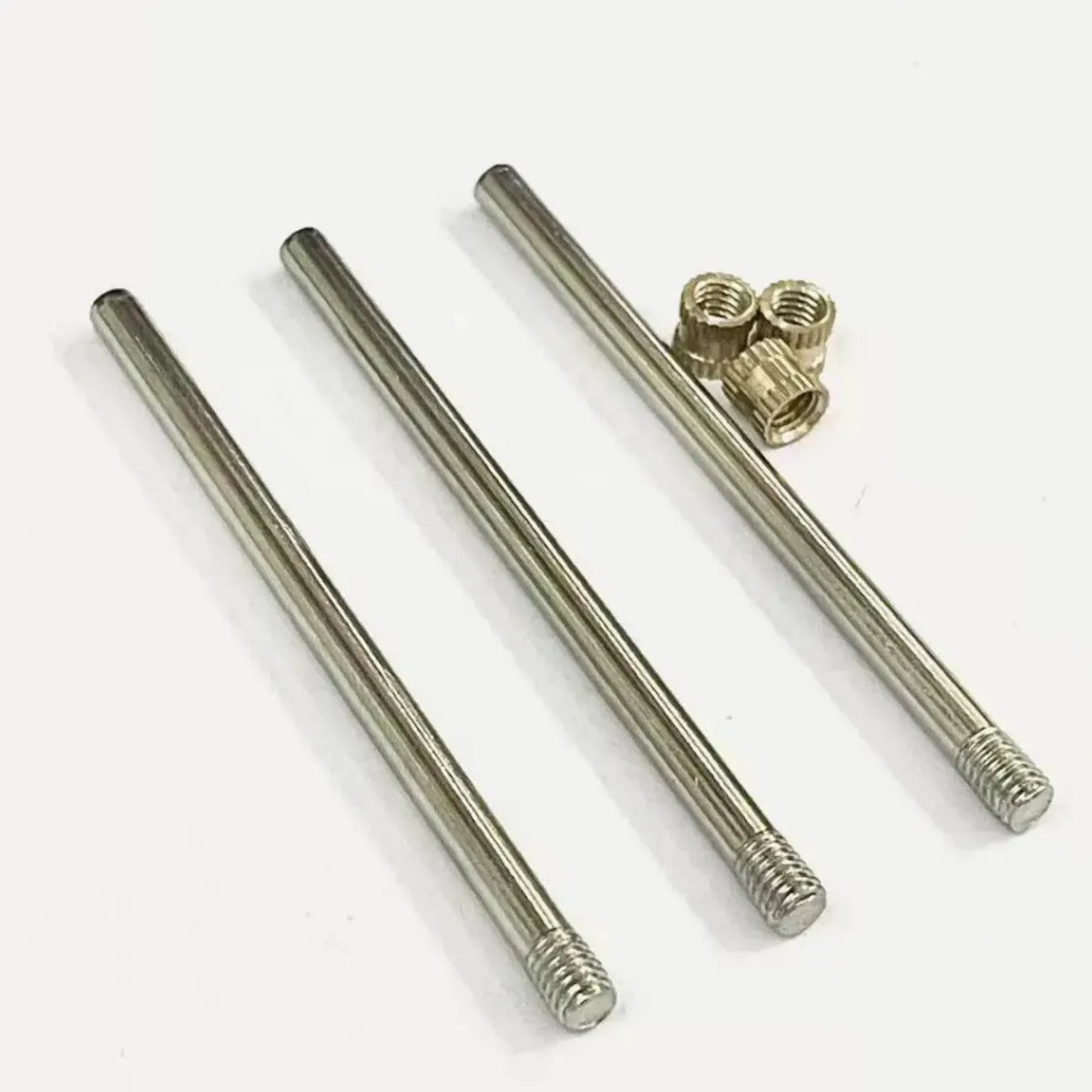 4*77 Cast Iron Frame Support Bar-Durable Rust Resistant Silver Plain Finish Professional Grade Hardware