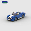 Building Blocks Car Moc Model Display Sets Kit Diy Mini Small Brick Toys for Adults Kids Creative New Gift Children Sports Cars