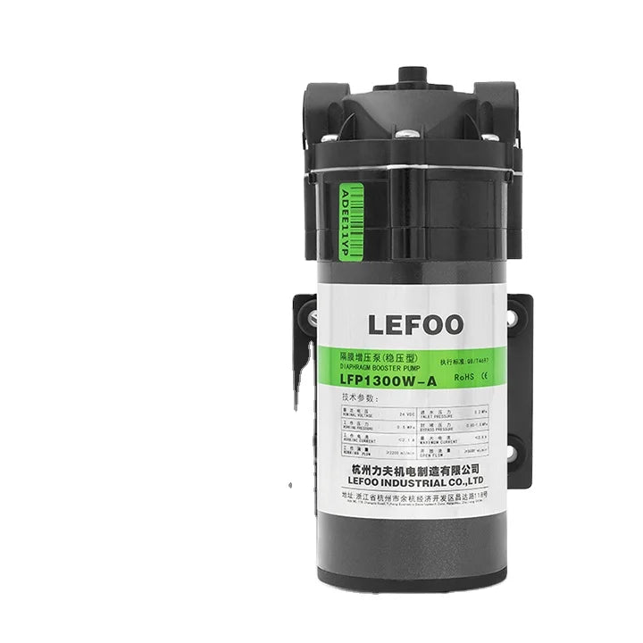 For LEFOO 24V DC 300 GPD Small Water Booster Diaphragm Pump Reverse Osmosis Washing Machine with Application for RO System