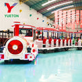 27 42 72 Passengers 1 Locomotive 2 Carriages Diesel/Electric Tourist Trackless Train for Amusement Parks