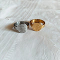 Quran Message Muslim Religious Islamic Words Vintage Arabic Engraved 'Indeed with Hardship [will Be] Ease' Ring for Eid Gift