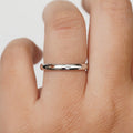 JOVOVASMILE 1.5MM Round Cut 18K White Soild Gold Real Diamond Wedding Ring  Band for Woman Engagement Gift Fine Jewelry