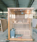 Modern Outdoor Dry Steam Sauna Accessory Kit Hourglass Timers Spoons Computer Control Panel Pine Acrylic Materials Electric Sale