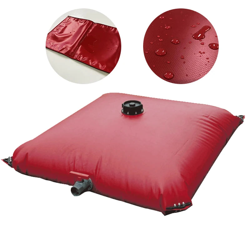 Litong Pvc Water Storage 1000 Liter Collapsible Pvc Tarpaulin Fabric Rain Water Storage Bladder Pillow Tanks