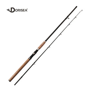 DORISEA High Carbon XH Action Super Hard Lure Spinning Fishing Rod for River Lake Stream Ocean Use 2.1m/2.28m/2.4m/2.7m