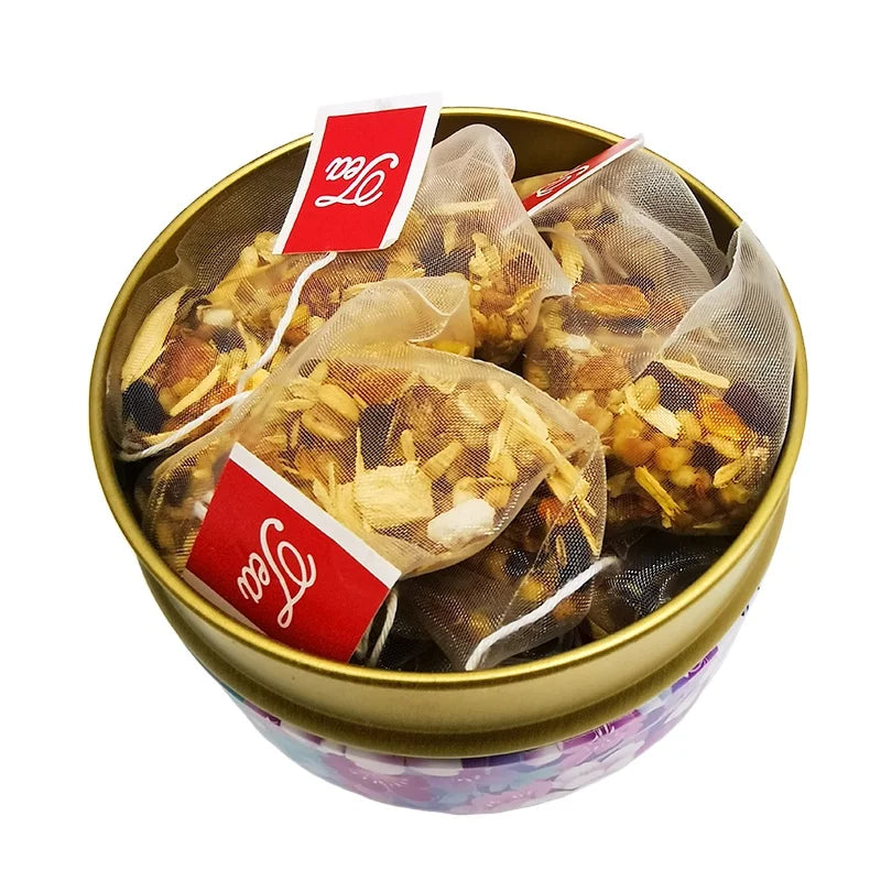 100% Natural Chinese Detox Herbal Tea  Box Packaging 250g/Package Ingredients for Removing Toxins Relaxation