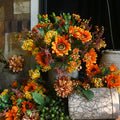N091 Home Decoration Wedding Supplies Artificial Sunflowers Flowers for Graduation Mother's Day Valentine's Day Other