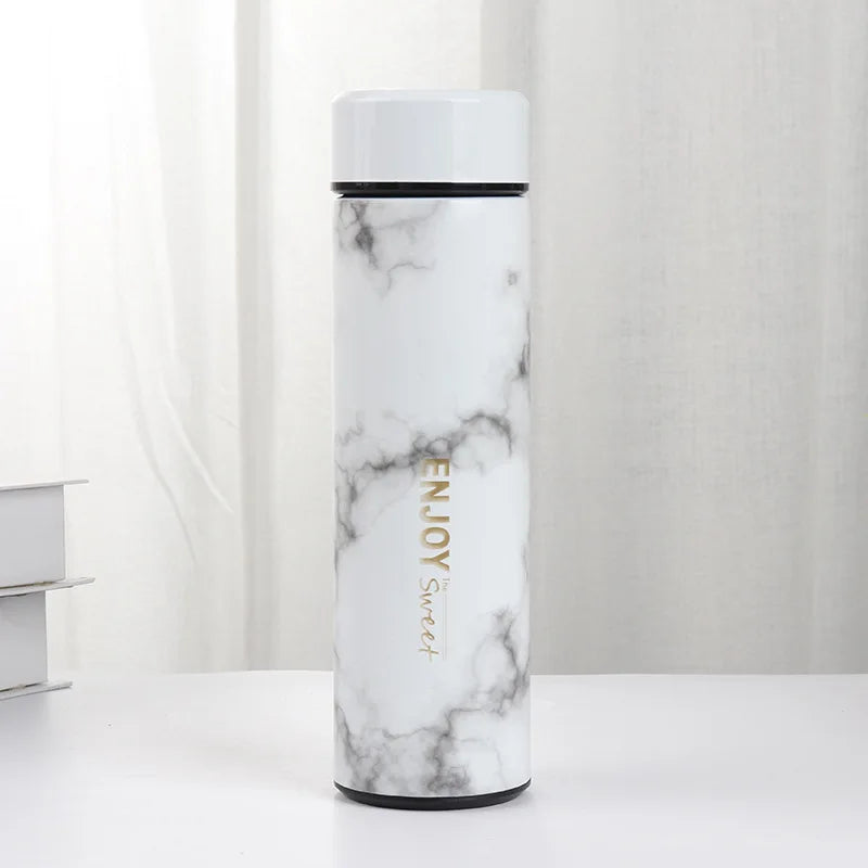 FX Factory Hot Sale Marble Color Double Wall Stainless Steel Vacuum Insulated Leak-Proof BPA Free 12-24hr Thermal Tumbler