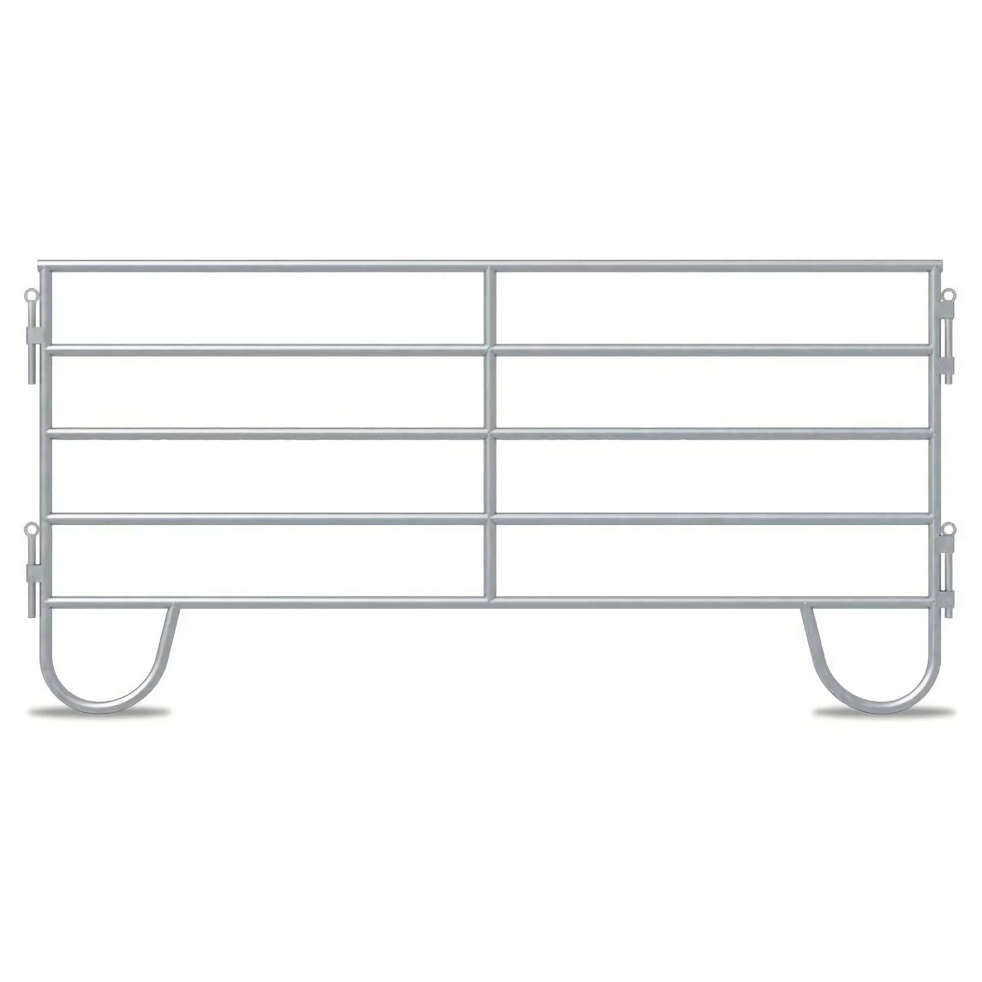 10 ft Portable Heavy Duty Heat Treated Galvanized Steel Round Pen Livestock Farm Horse Yard Fence Panels Powder Coated