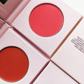 Your Own Brand New Design 5 Colors Natural Single Blusher Palette No Logo Pink Container Rose Orange Pressed Powder Palette