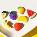 Artificial Strawberry Grape Watermelon Banana Orange Resin Fruit Accessories Flatback Crafts