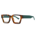 Wholesale Classic Square PC Glasses Frames Retro Modern Women & Men Anti Blue Light CE UV400 Certified Metal Hinge Eyeglasses