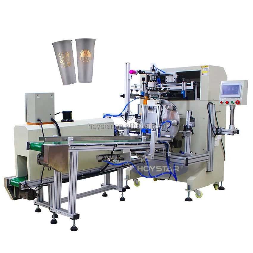 Automatic Silk Screen Printer Paper Cup Screen Printing Machine for Plastic Cup