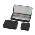 CR Tins Custom 100% Recyclable Child Resistant Hinged-lid Large Mini Metal Tin Storage Container Can Box Case Tin Hing Box