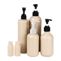 Empty Biodegradable 30ml 300ml 500ml Biodegradable PET Wheat Straw Plastic Shampoo Lotion Bottle with Pump Dispenser