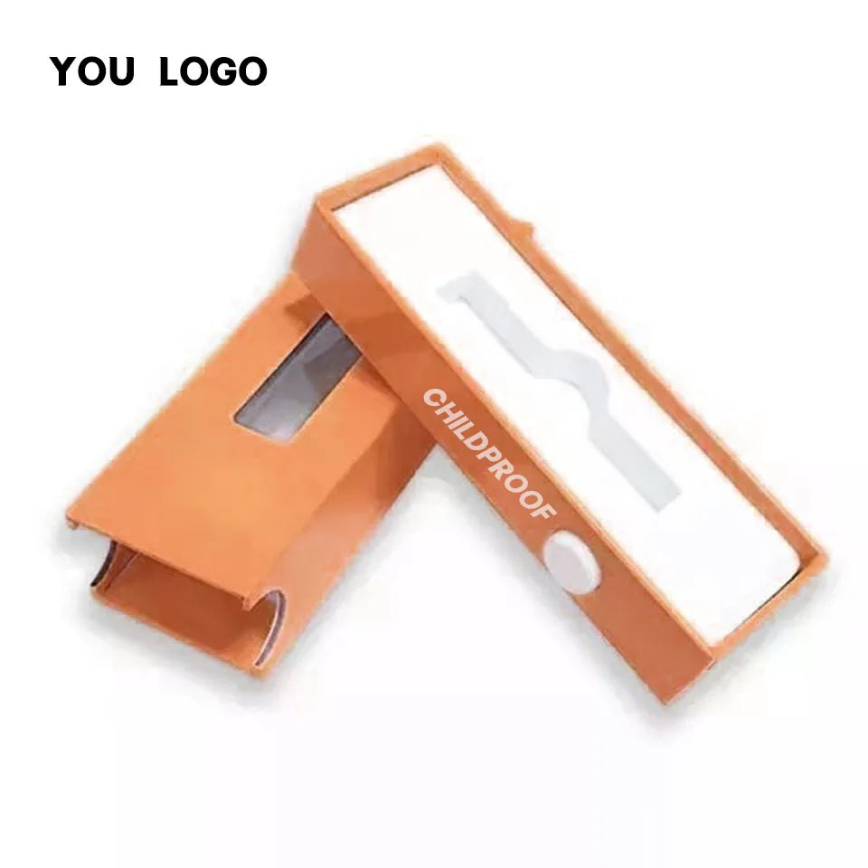 Professional Custom 1ML Cartridge Box Packaging Childproof Slide Out Drawer Packaging for 0.5ml or 1ml Cartridge CR Drawer Box