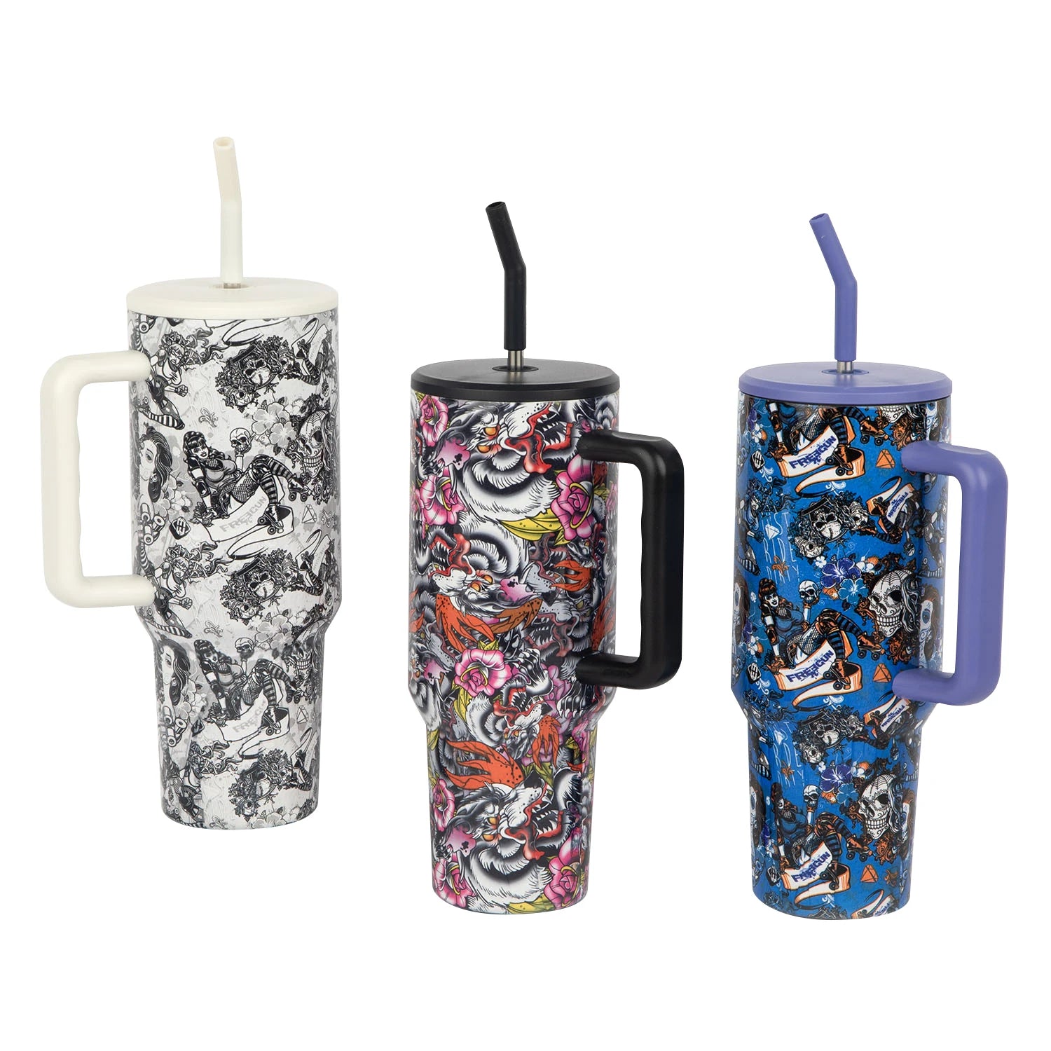 Customized Double Wall 40oz Tumbler Wholesale Bulk Leak Proof Sublimation Tumbler