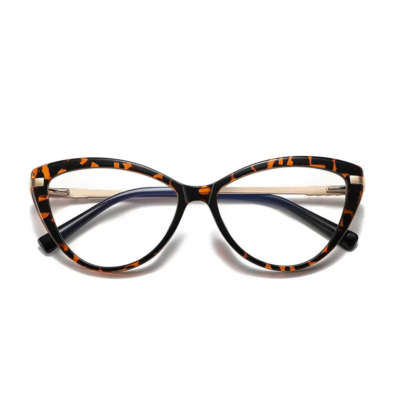 Cat Eye Eyeglasses TR90 Optical Frame Designer Fashion Glasses Ready Stock Wholesale Frames