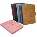 Wholesale and Custom Logo Travel Credit Card Case Passport Holder PU Leather Personalized DIYTravel Passport Cover Wallet