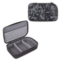 Gray Hard Shell Eva Custom Case Moveable Component Easy Storage Carrying Bag With Handle Mesh Zipper Pocket Cables Case Pouch