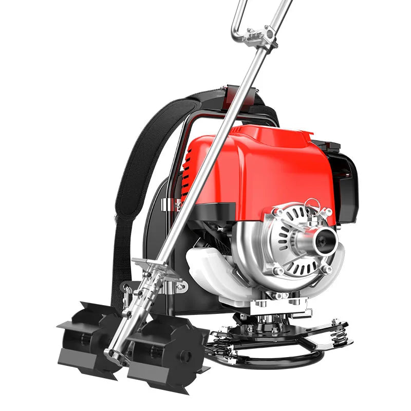 Knapsack Small Household Electric Four-stroke Mower Lawn Mower Multi-functional Lawn Mower