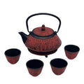 800ml 27oz Japanese Tetsubin Handmade Cast Iron Modern Design Teapot Stovetop Coffee Tea Kettle Stocked Stainless Steel Infuser
