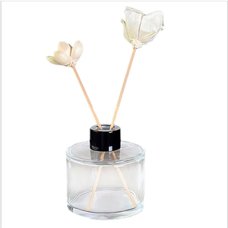 50ml 100ml 150ml 200ml Glass for  Bottle Perfume Aromatherapy Aroma Oil Diffuser with Screw Cap Reed Sticks Include