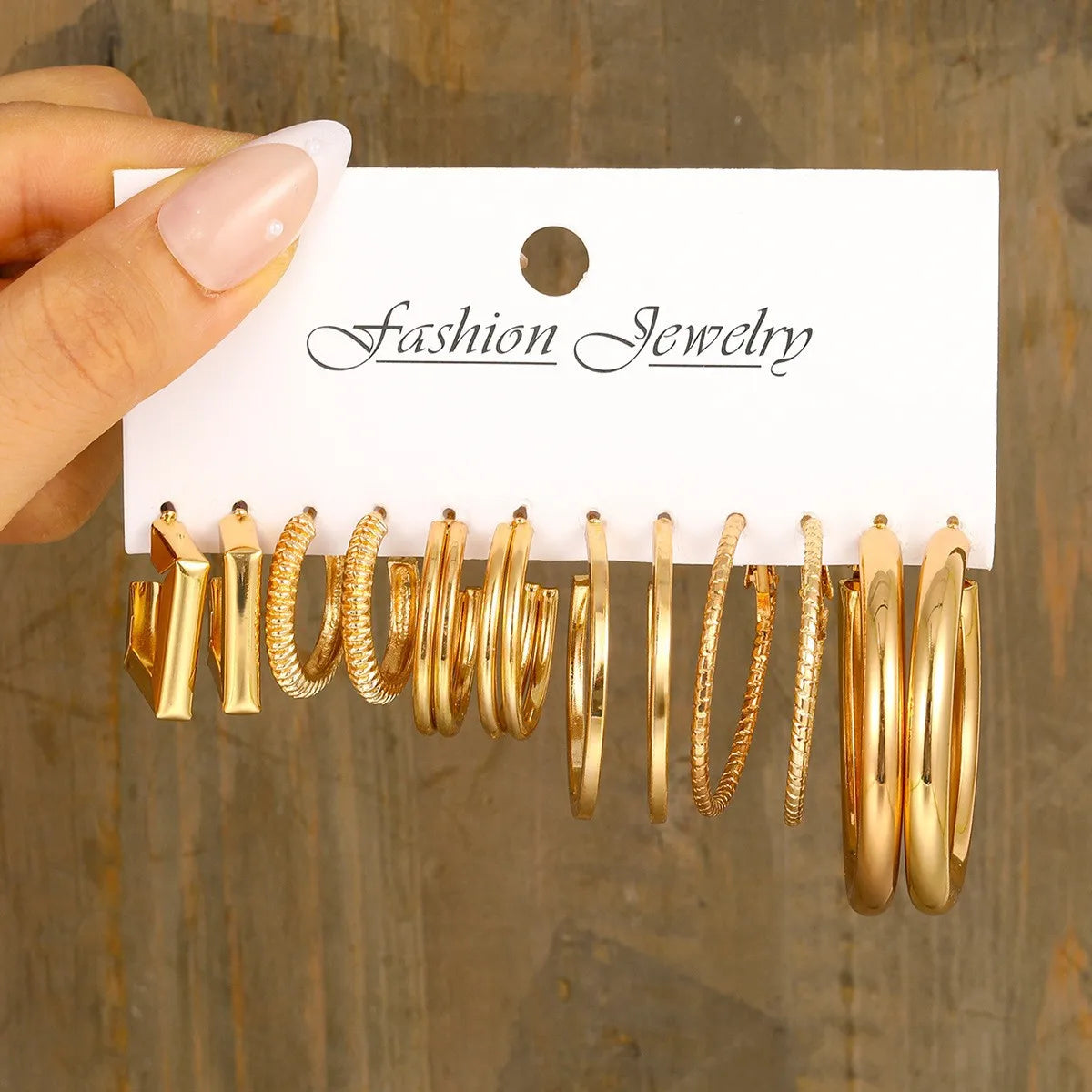 Fashion Square Geometric Earrings Set for Russia Jewelry Shop  Wholesale N210812