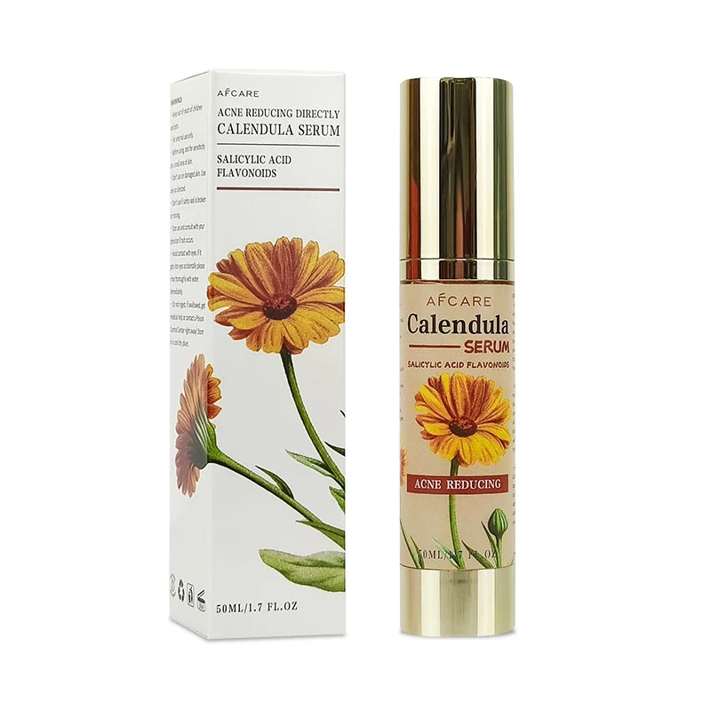Customised Anti-Acne Face Serum Paraben-Free Oil-Control & Nourishing with Calendula & Squalane OEM Supply