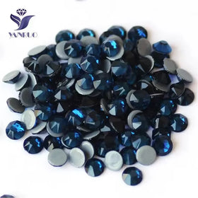 YANRUO Montana Rhinestones Hot Fix Crystal Stones for Clothing