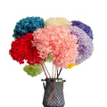 Handmade Immortal Preserved Anna Hydrangea Bouquet Factory Sales Colorful Dried Wedding Flowers Chinese New Year Decor DIY