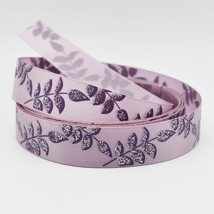 Factory OEM Custom Brand Logo Satin Ribbon Artwork Printed for Party Use