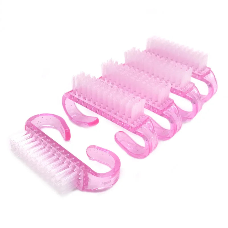 Professional Nail Dust Brush Soft Bristles Manicure Dust Removal Brush for Salon Home